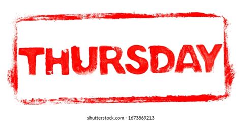 492 Thursday Stamp Images Stock Photos And Vectors Shutterstock