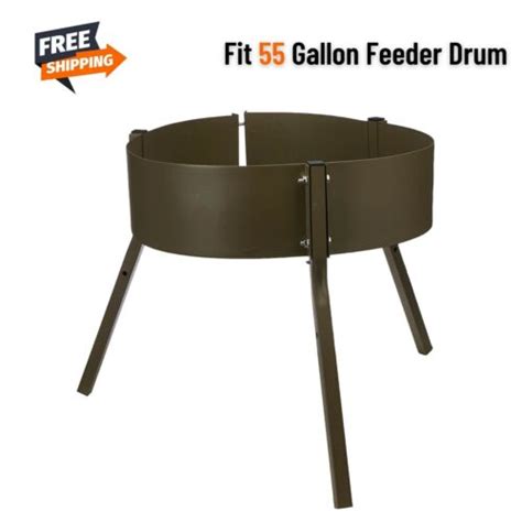 Barrel 55 Gallon Drum Deerhog Feeder Band Support Ring Outdoor Hunting
