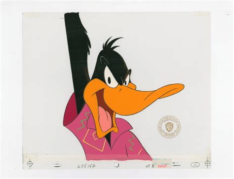 Daffy Duck Production Cel Id Novdaffy18114 Van Eaton Galleries