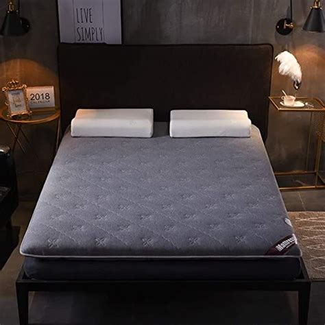 Cotton generally offers a lower price and firmer mattress (though it will be softer for the first few months.) foam can sometime cost a bit more. SATATAM Tatami Floor mat,Thickened Japanese futon Mattress ...