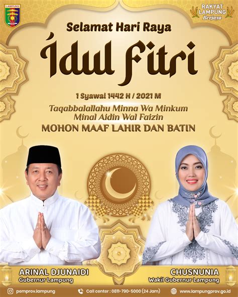 Selamat Hari Raya Idul Fitri H PPID Provinsi Lampung