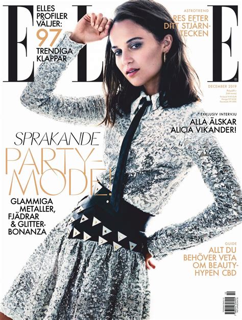 Alicia Vikander The Fappening Sexy For Elle 5 Pics The