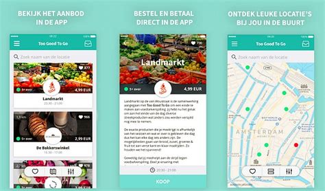 The application covers major european cities. Klaar met voedselverspilling? Via deze app koop je eten ...