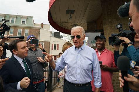 A Year Ago Biden Kicked Off His Campaign With Pizza And Handshakes