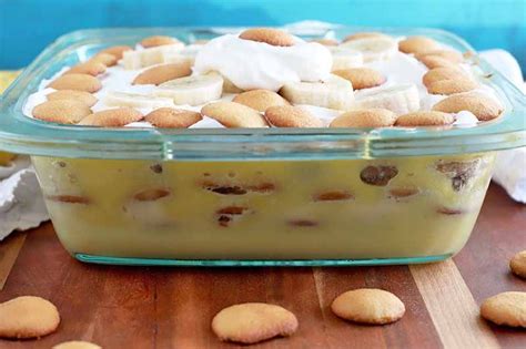 Old Fashioned Banana Pudding With Vanilla Wafers Smm Medyan
