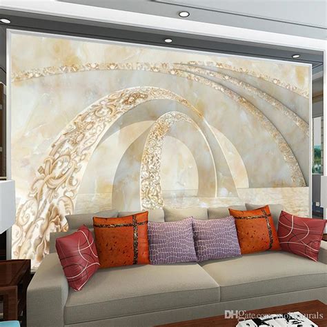 Custom Large Murals 3d Stereoscopic Abstract Painting Wallpaper For