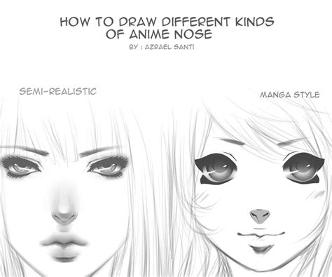 How To Draw Anime Nose Female