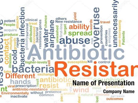 Resistance Antibiotic Powerpoint Template Resistance Antibiotic