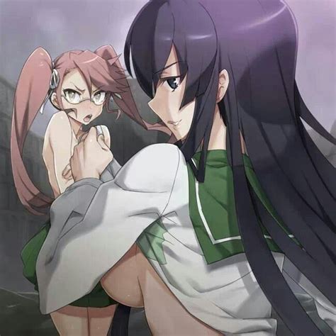 Wow Whats Going On Here Saya And Saeko From Highschoolofthedead