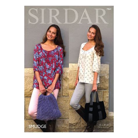 Sirdar Smudge Women S Knitted Bags Digital Pattern Hobbycraft