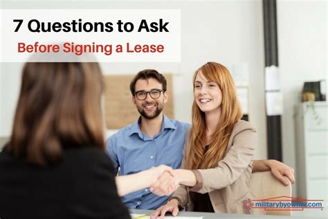 7 Questions You Should Ask A Landlord Before Signing A Lease