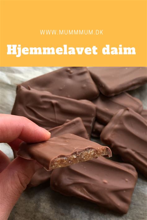 Hjemmelavet Daim Chokolade Opskrift Med Billeder Chokolade Mad