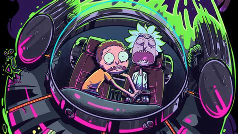 1360x768 Rick And Morty Out Of Control 4k Laptop Hd Hd 4k Wallpapers