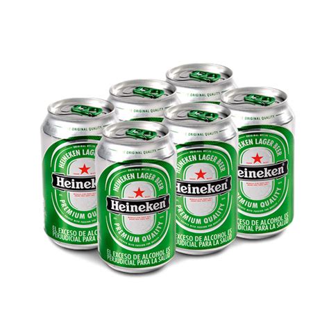 Six Pack Heineken Lata