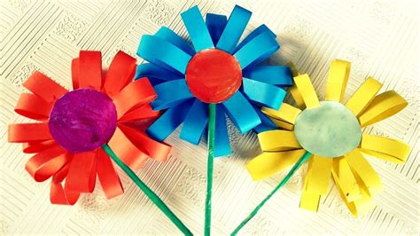How To Make Paper Flowers Easy For Kids Best Flower Site