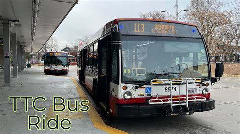 Toronto Ttc 113 Danforth Bus Ride Full Route 1262022 Youtube