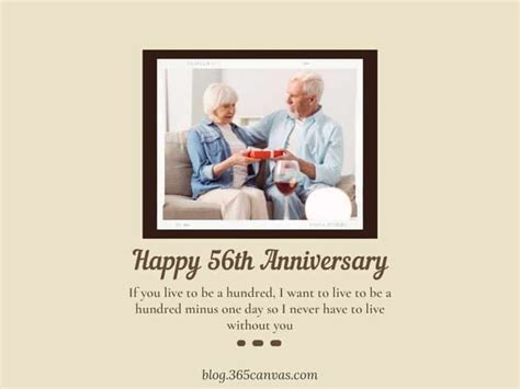 30 Heartfelt 56th Year Anniversary Quotes Wishes And Messages