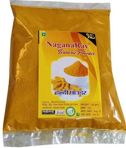 250g Organic Turmeric Powder At Rs 50 Packet Organic Turmeric Powder