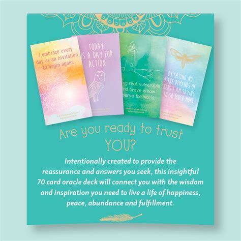 Order An Invitation To Trust Daily Guidance Oracle Cards Kate M