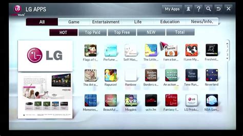 Select lg content stored select premium apps. LG Smart TV - Premium Content & Smart World - YouTube