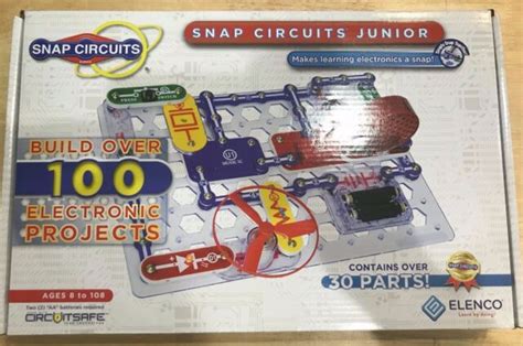 Brand New Elenco Snap Circuits Junior 30 Pieces Kids Science Build