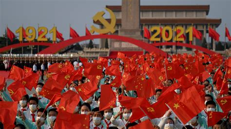 China Celebrates Its Communist Partys Centennial With Spectacle Saber