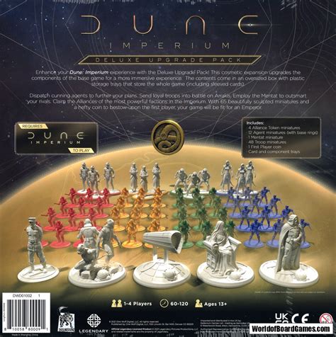 Dune Imperium Deluxe Upgrade Pack Exp