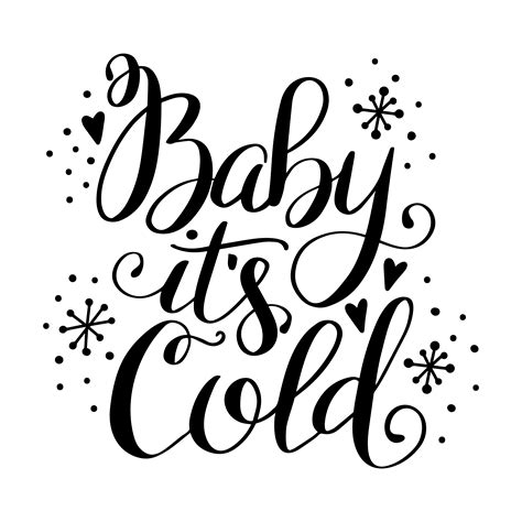 Free Svg Baby Its Cold Outside Grunge