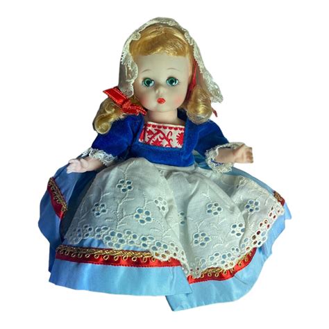 madame alexander dutch girl doll 8” hard plastic netherlands international dolls ebay