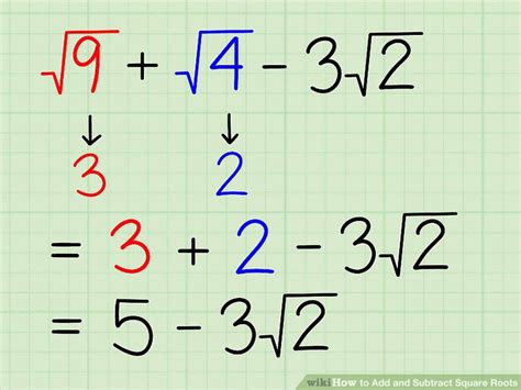 How To Add And Subtract Square Roots 9 Steps With Pictures