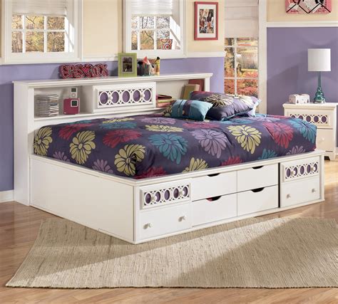 Signature Design By Ashley Zoey Full Storage Daybed Rotmans Captain