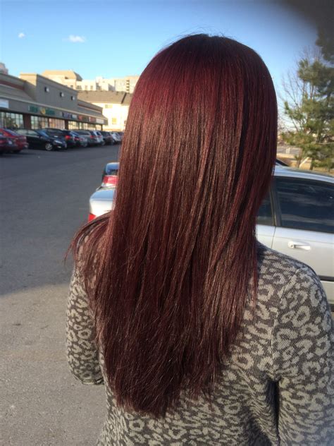 30 Black Cherry Mahogany Red Hair Fashion Style