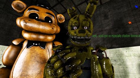 Fnaf Shipping Golden Freddy X Springtrap Requested Youtube