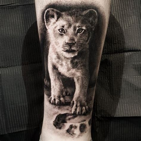 38 Awesome Lion And Cub Tattoo Designs Ideas