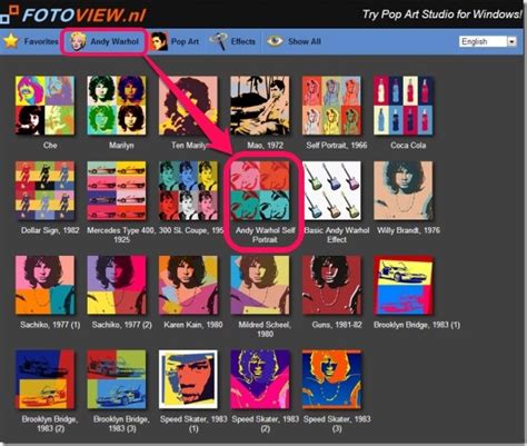 Pop Art Studio Free Online Graphic Editor App To Add Pop Art Effects