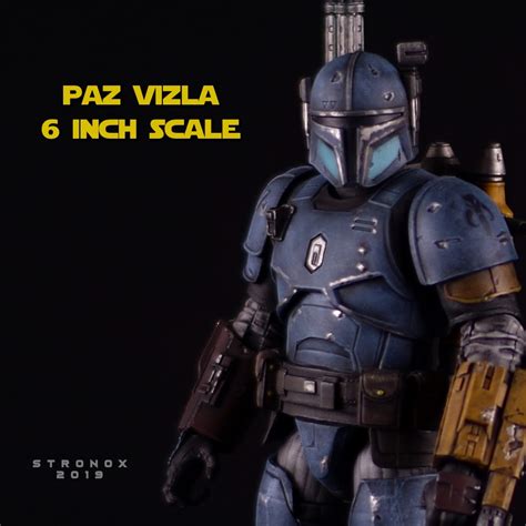 Stronox Custom Figures Star Wars The Black Series Paz Vizla