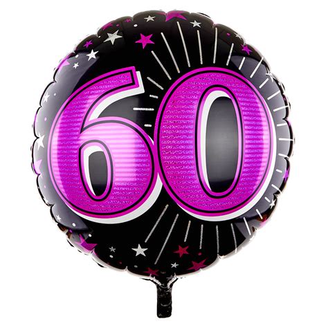 Zed Hero Synergy 60th Birthday Flowers And Balloons Balloons 60th