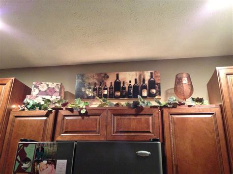 Wine Kitchen Cabinet Decorations Kitchen In 2019 Kitchen Decor