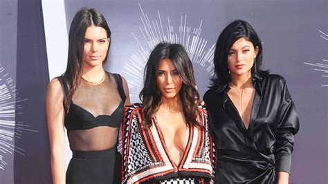 Kim Kardashian Kylie Jenner And Kendall Jenner Wear Red Skims Lingerie