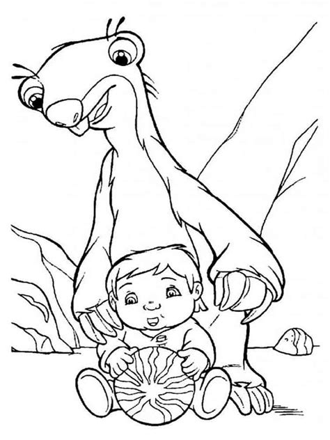 Ice Age coloring pages
