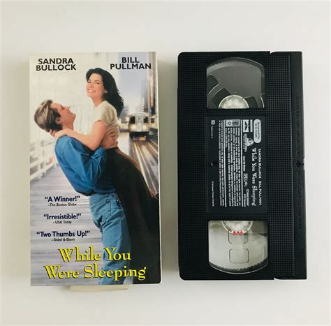 While You Were Sleeping 1995 Vintage Vhs Tape Vcr Movie Etsy