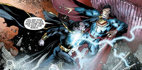 Ultraman Vs Black Adam Superhéroes Dc Superhéroes Cómics