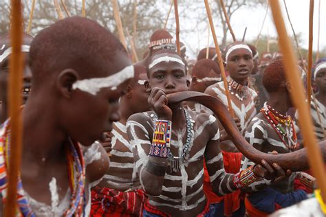 Kenyas Maasai Mark Rite Of Passage With Elaborate Ceremony Reuters