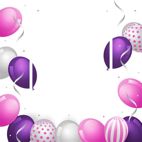 Balloon Border Png Images Pictures Balloon Border Png Free Images