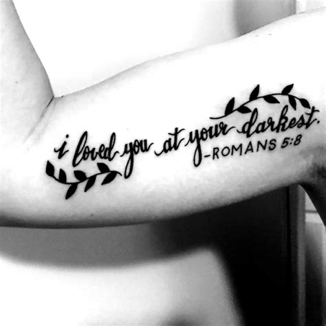 It is a great ide that you must ink these inspirational quotes from the bible someplace where you can easily see it. tattoo quotes bible #tattoo quotes bible in 2020 | Verse ...