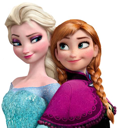 Frozen Sisters Elsa Anna Png