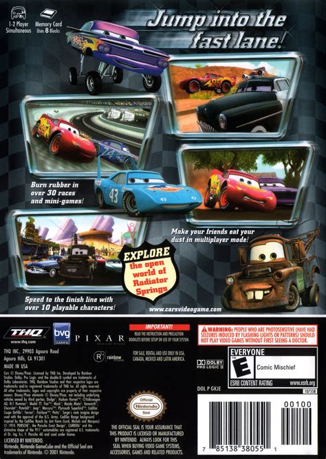 Cars Nintendo Gamecube Game For Sale Your Gaming Shop