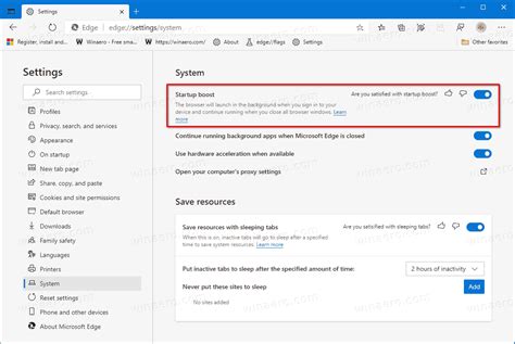 How To Enable Startup Boost In Microsoft Edge Browser Gambaran