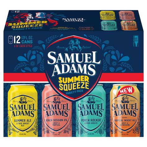 Save On Samuel Adams Summer Squeeze Beer Variety Pack 12 Pk Order