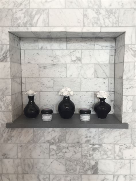 They are generally made from stainless steel or porcelain. 25 Beautiful Shower Niche Ideas for Your Master Bathroom ...
